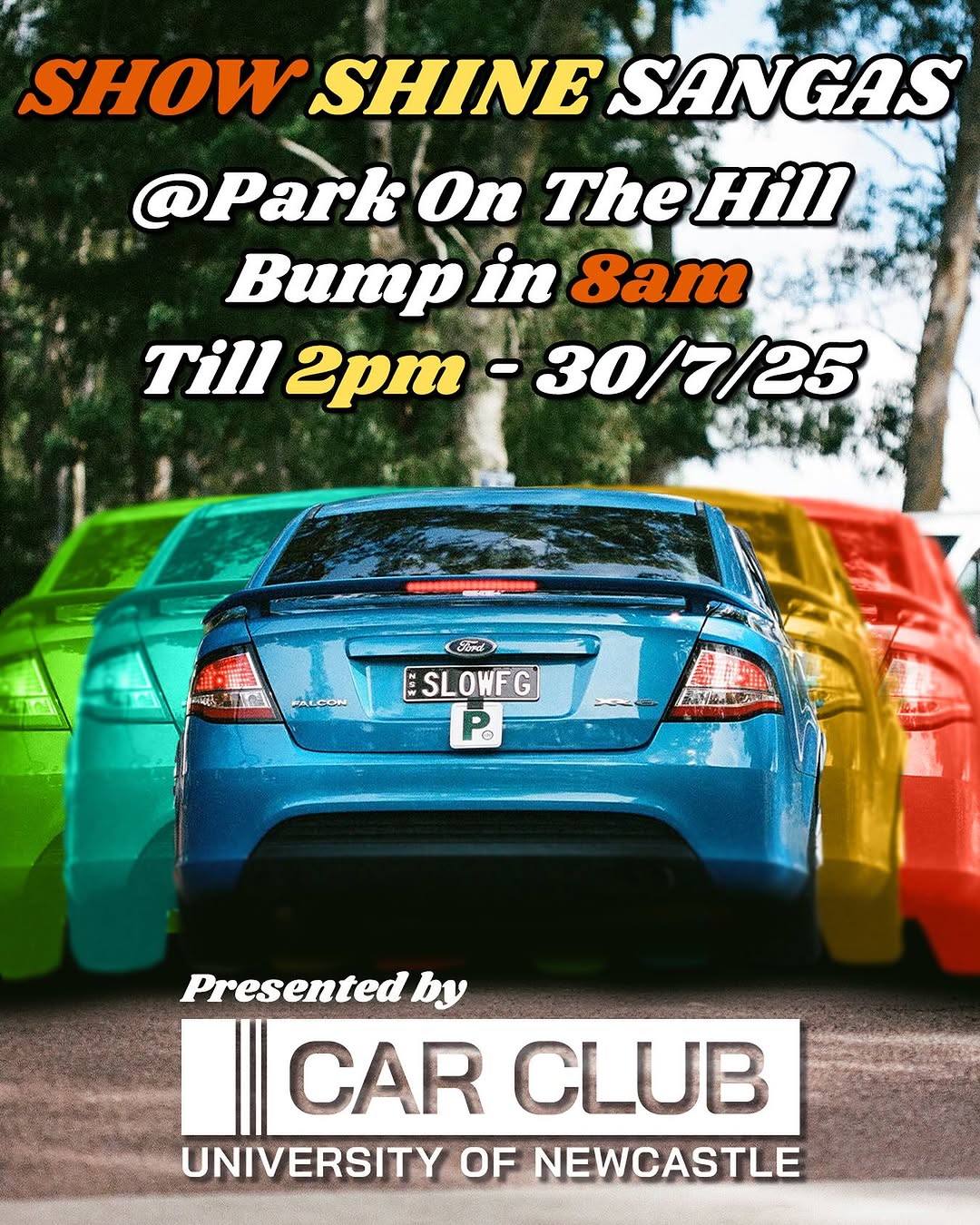 Show Shine Sangas — car meet in Sydney, NSW on Wednesday 30 July 2025