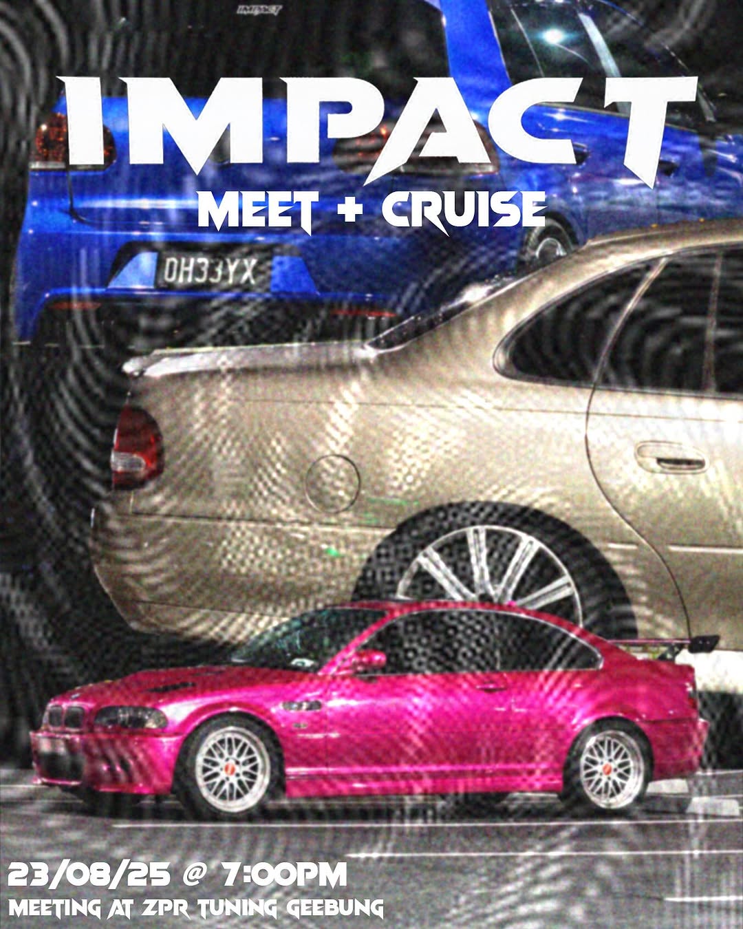 Impact Meet + Cruise — car meet in Brisbane, QLD on Saturday 23 August 2025