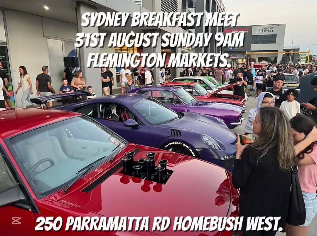 Sydney Breakfast Meet — car meet in Sydney, NSW on Sunday 31 August 2025