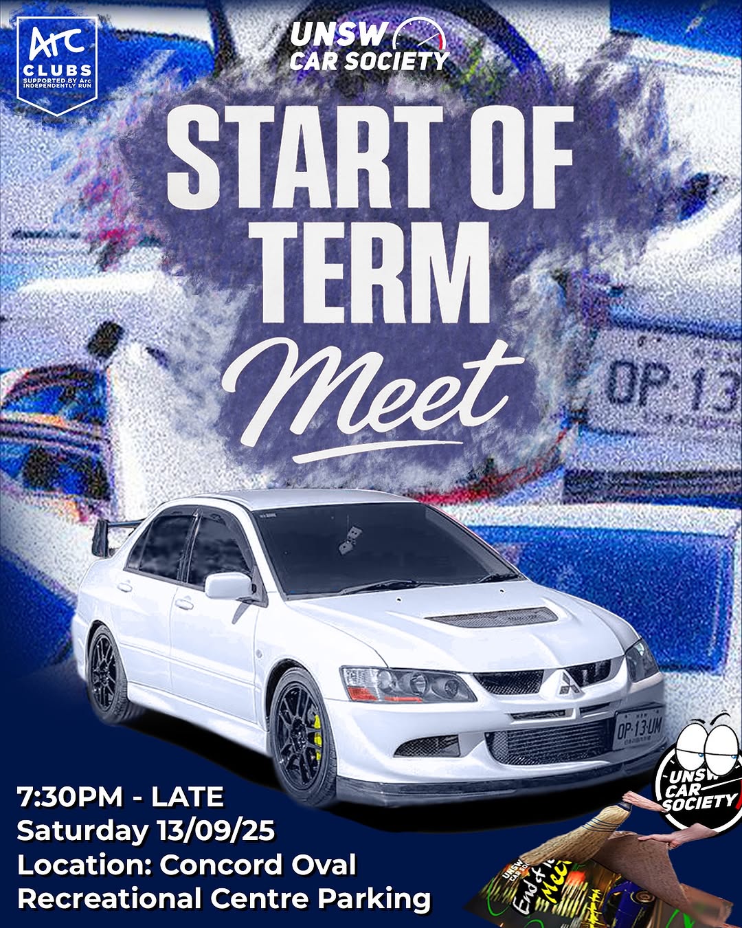Start of Term Meet — car meet in Sydney, NSW on Saturday 13 September 2025