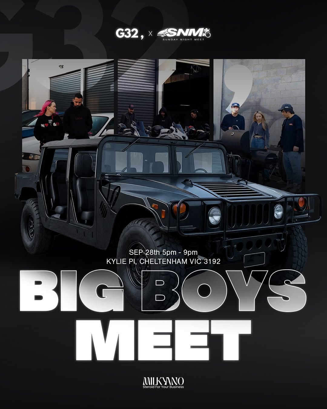 Big Boys Meet — car meet in Melbourne, VIC on Sunday 28 September 2025