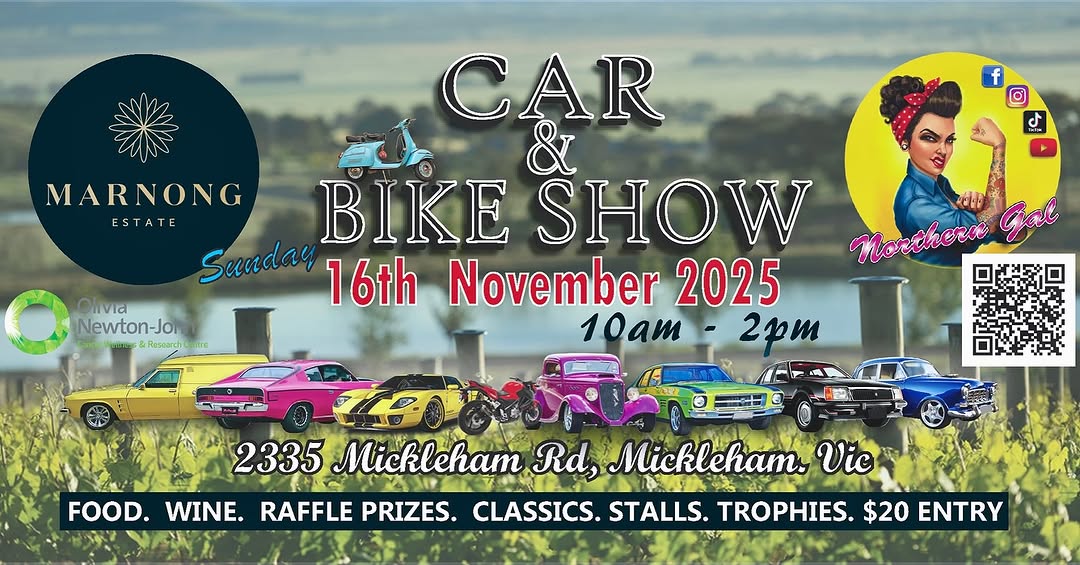 Car & Bike Show — car meet in Melbourne, VIC on Sunday 16 November 2025