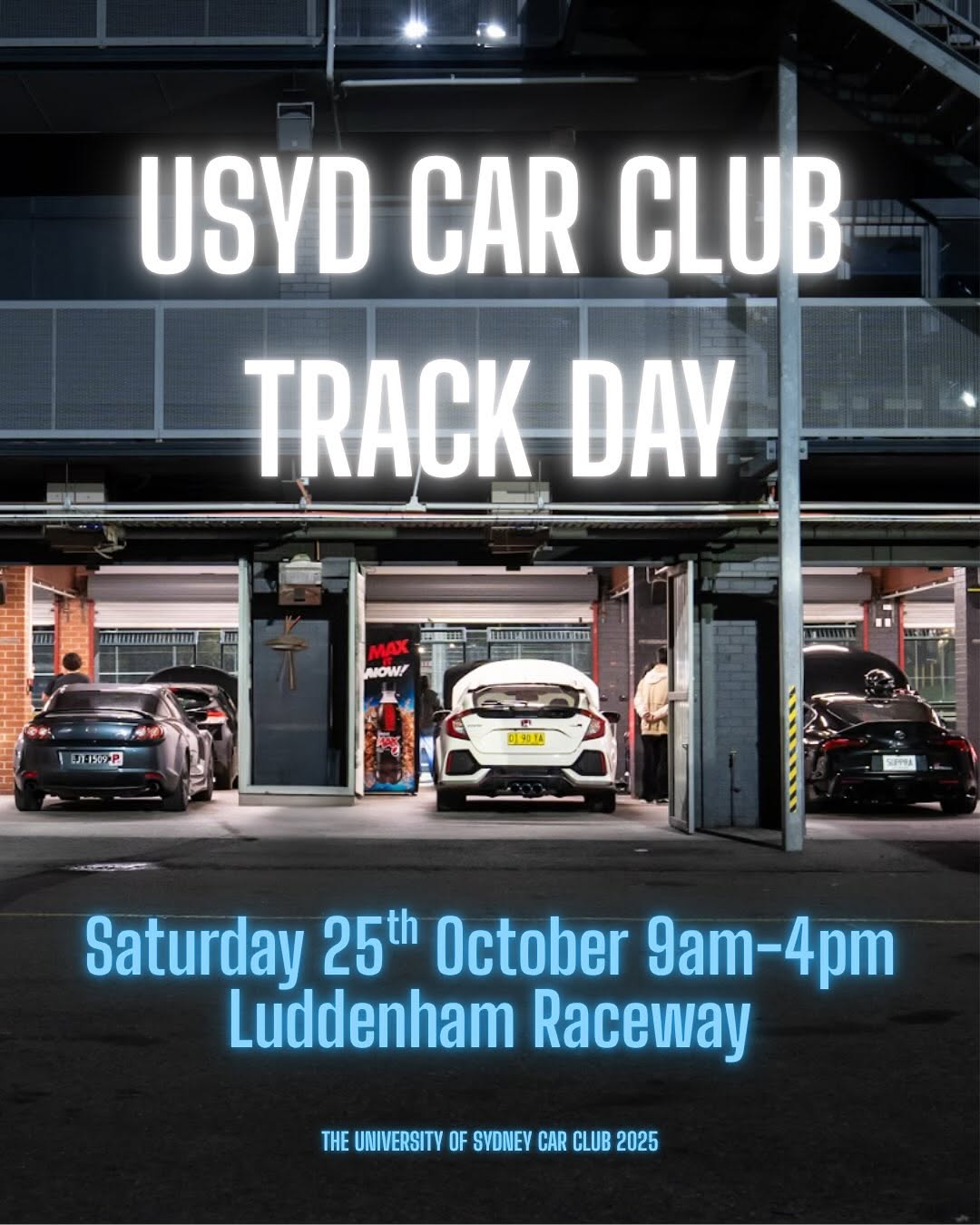 USYD Car Club Track Day — track day in Sydney, NSW on Saturday 25 October 2025
