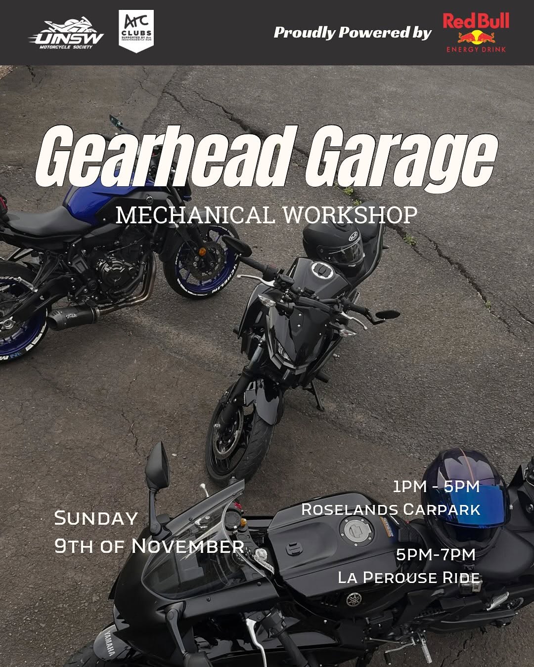 Gearhead Garage Mechanical Workshop — car meet in Sydney, NSW on Sunday 9 November 2025