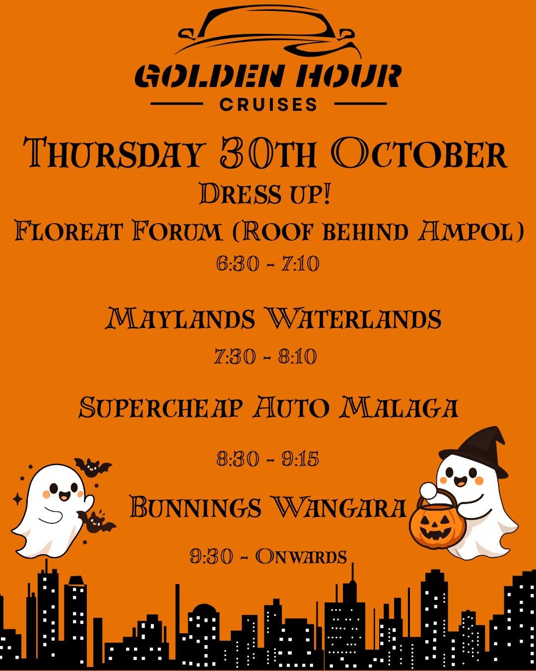 Thursday Night Cruise — car meet in Perth, WA on Thursday 30 October 2025