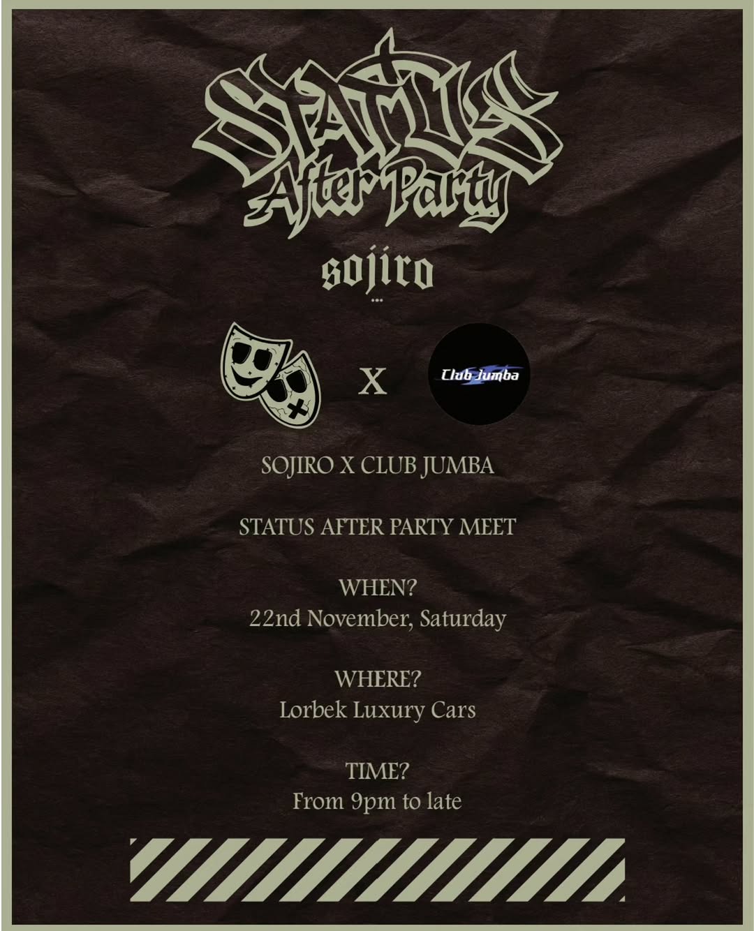 Status After Party Meet — car meet in Melbourne, VIC on Saturday 22 November 2025