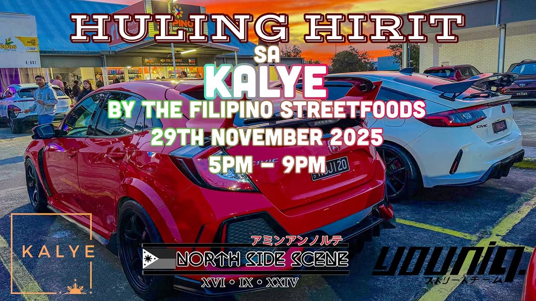 Huling Hirit sa Kalye — car meet in Brisbane, QLD on Saturday 29 November 2025