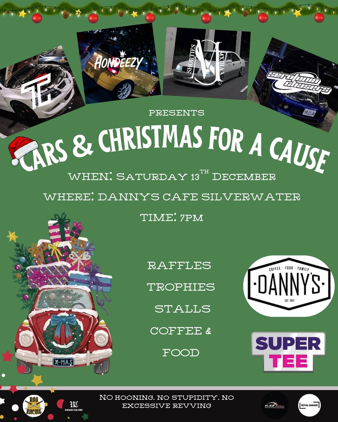 Cars & Christmas for a Cause — car meet in Sydney, NSW on Saturday 13 December 2025