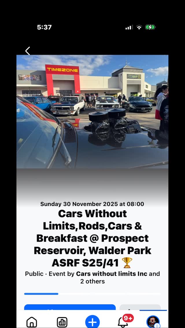 Cars Without Limits, Rods, Cars & Breakfast — car meet in Perth, WA on Sunday 30 November 2025