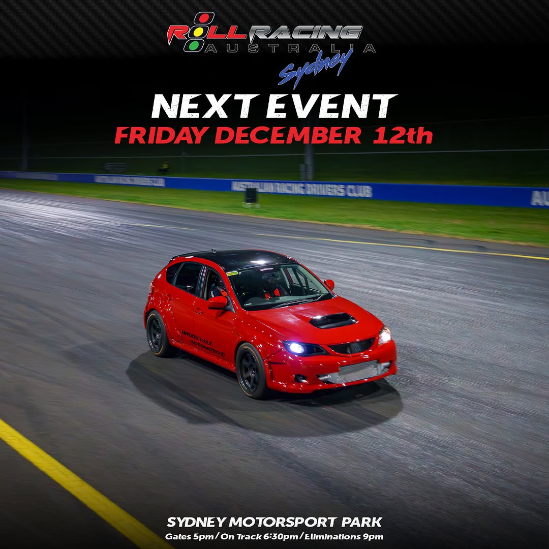 Roll Racing - The Final Send Off for 2025 — spectator event in Sydney, NSW on Friday 12 December 2025