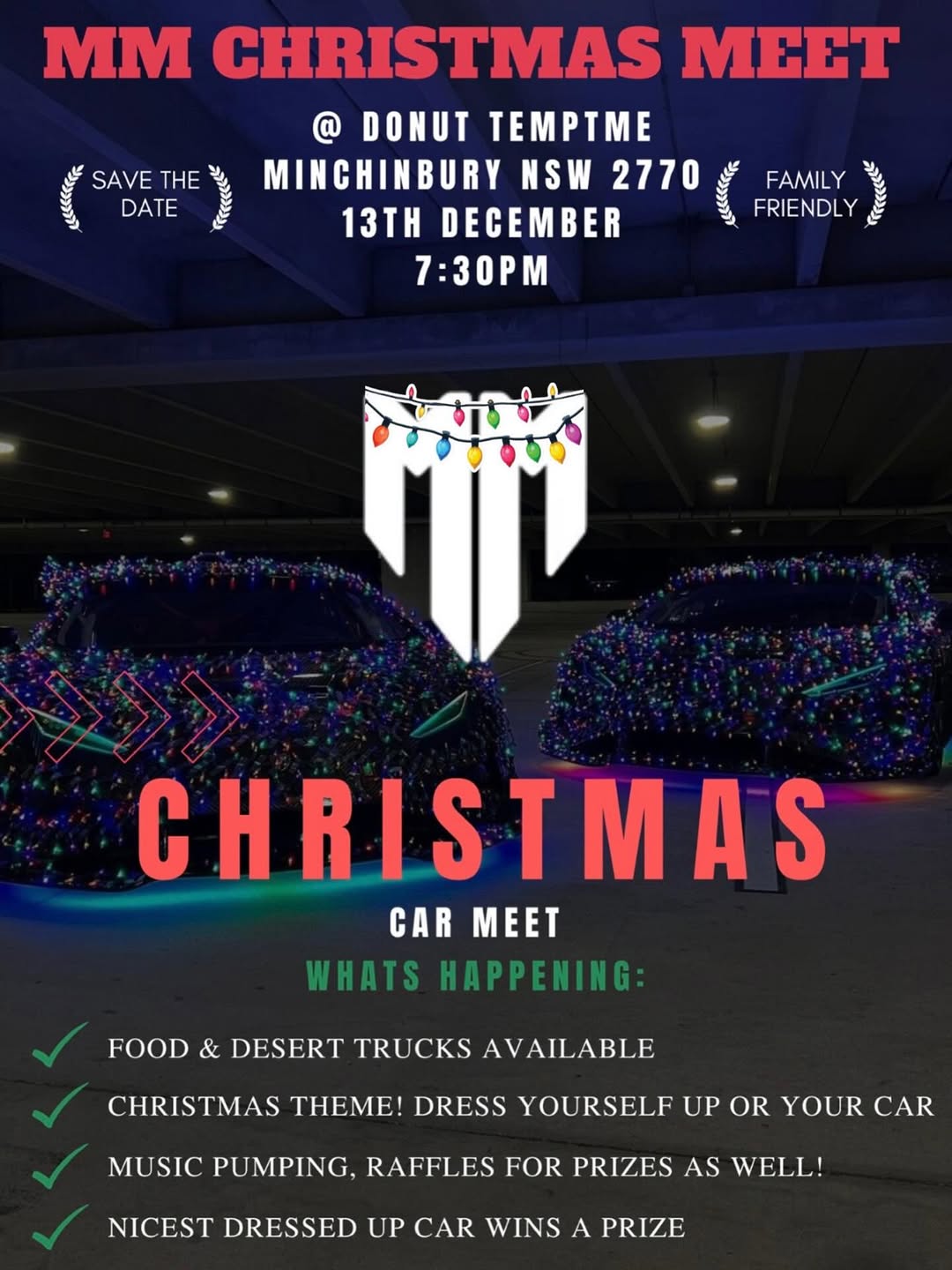 MM Christmas Meet — car meet in Sydney, NSW on Saturday 13 December 2025
