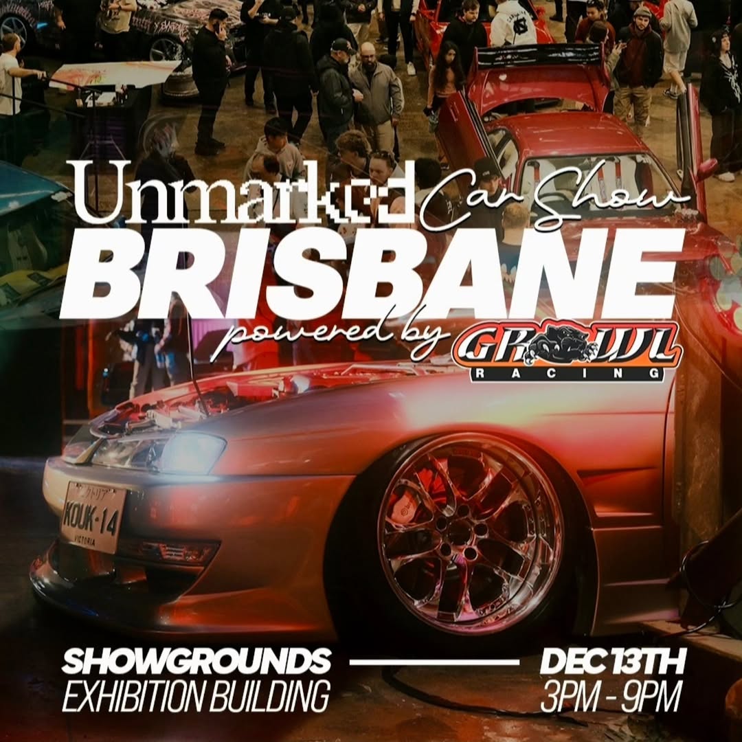 Unmarked Car Show Brisbane — car meet in Brisbane, QLD on Saturday 13 December 2025