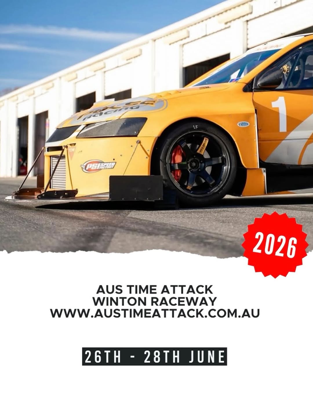 Aus Time Attack — JDM track day in Melbourne, VIC on Friday 26 June 2026