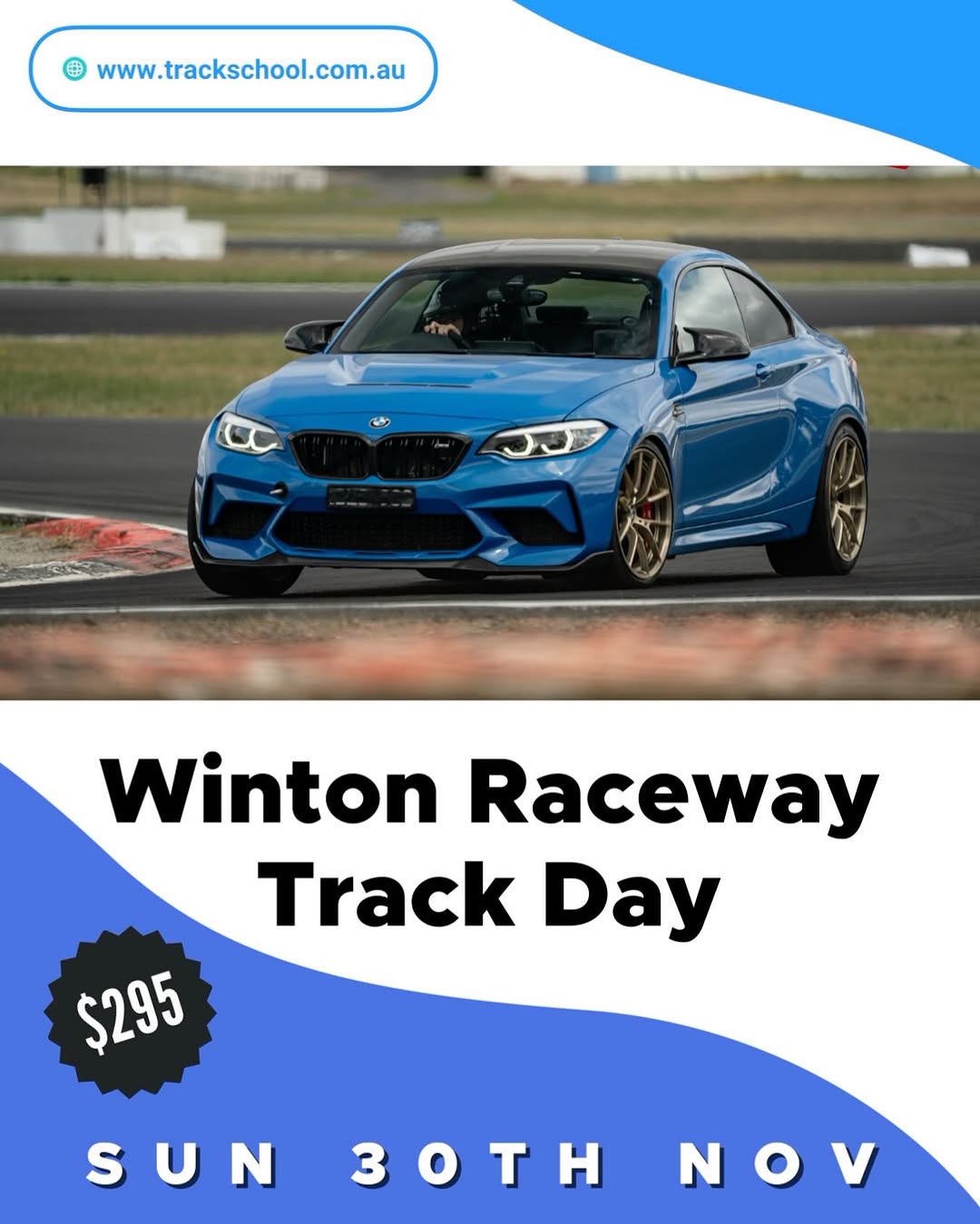Winton Raceway Track Day — track day in Melbourne, VIC on Sunday 30 November 2025
