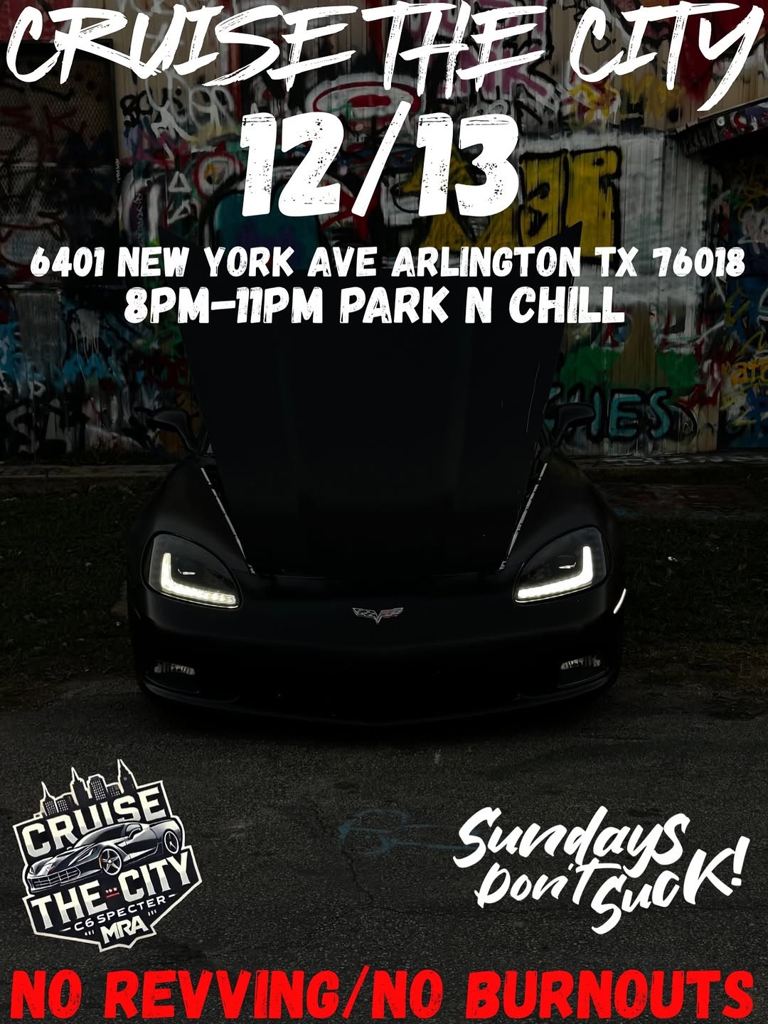 Cruise The City Meet — Muscle car meet in International on Saturday 13 December 2025