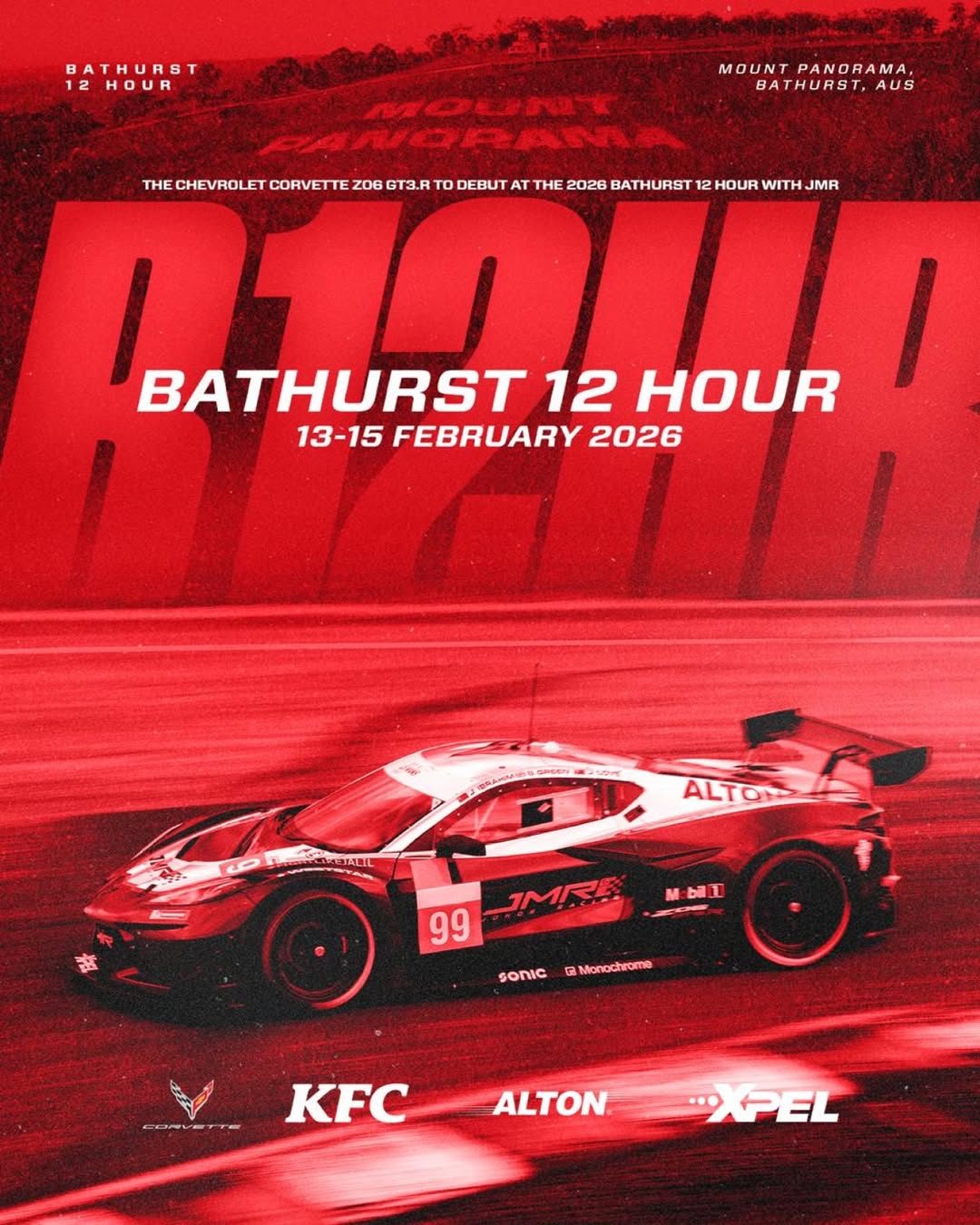 Bathurst 12 Hour — Euro/Exotic spectator event in Bathurst, NSW on Friday 13 February 2026