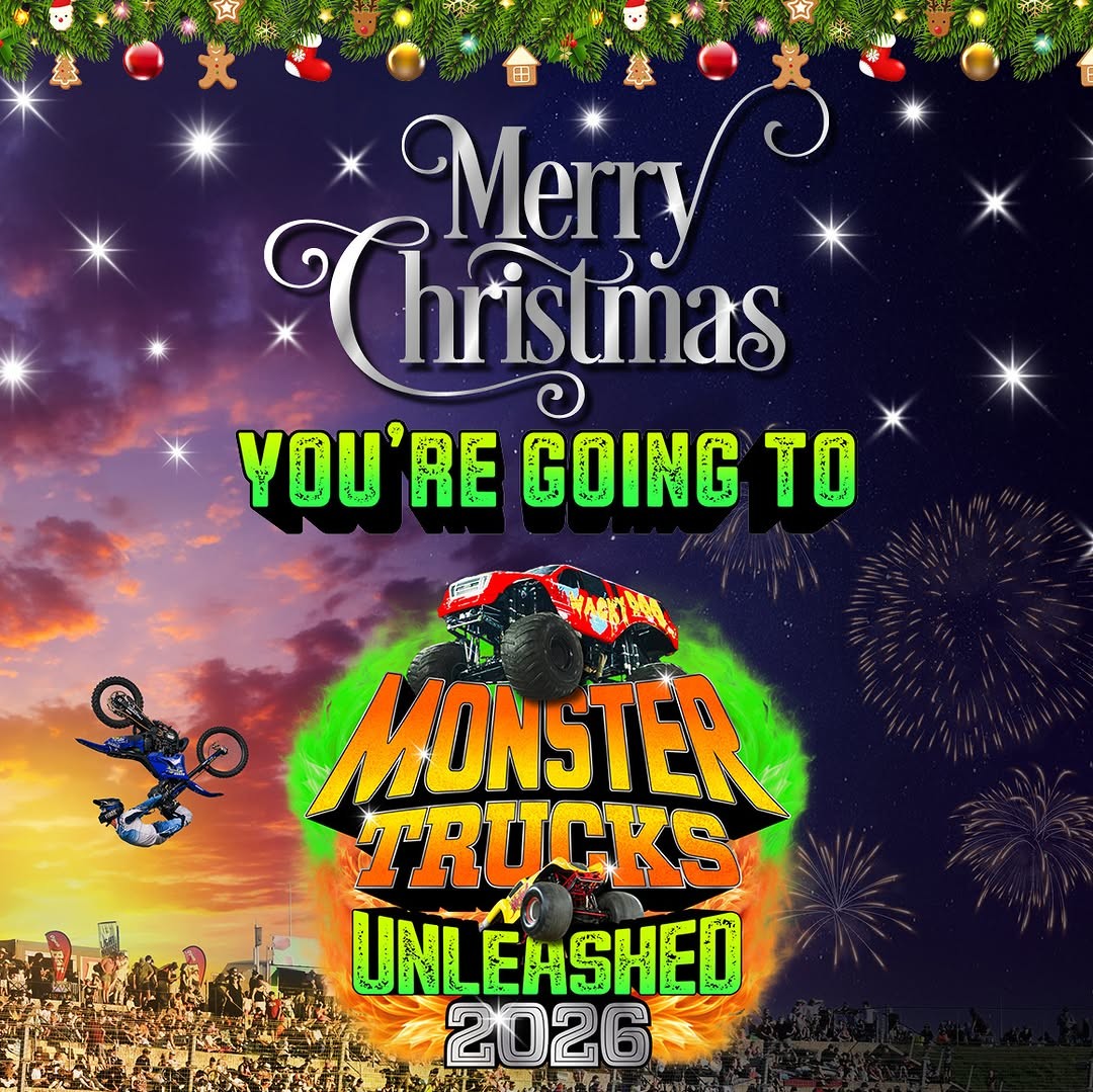 Monster Trucks Unleashed — spectator event in Perth, WA on Saturday 24 January 2026