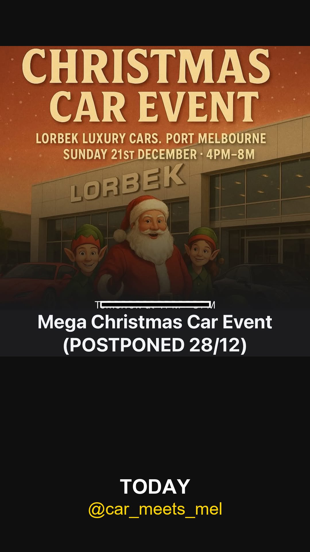 Mega Christmas Car Event — car meet in Melbourne, VIC on Sunday 28 December 2025