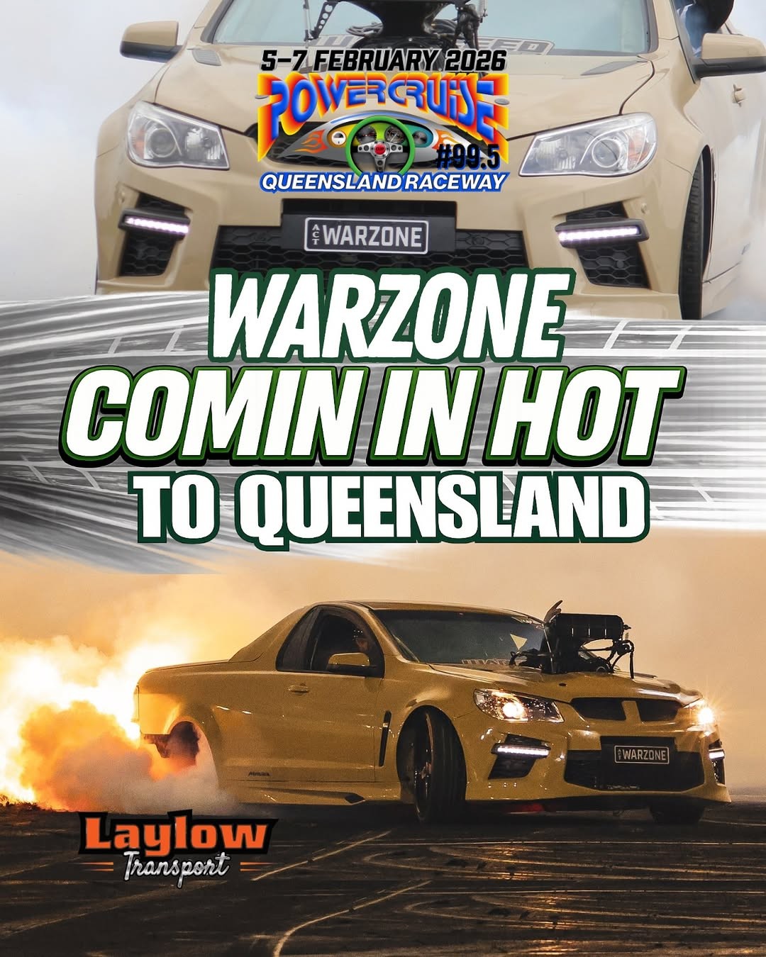 Powercruise #99.5 — Muscle spectator event in Brisbane, QLD on Thursday 5 February 2026