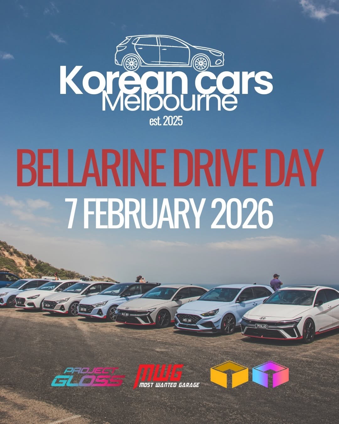 Bellarine Drive Day — car meet in Melbourne, VIC on Saturday 7 February 2026