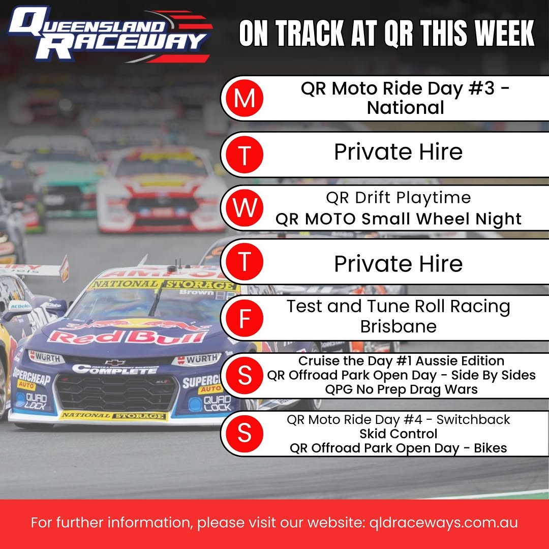 QR Drift Playtime — JDM track day in Brisbane, QLD on Wednesday 28 January 2026