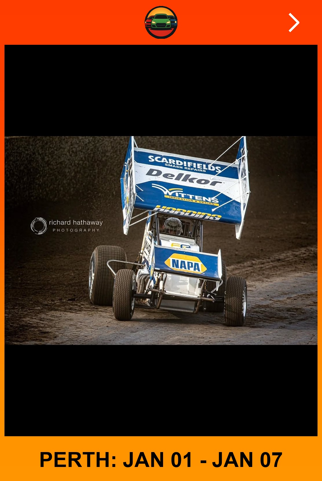 Merger Contracting Sprintcar Muster — spectator event in Perth, WA on Friday 2 January 2026