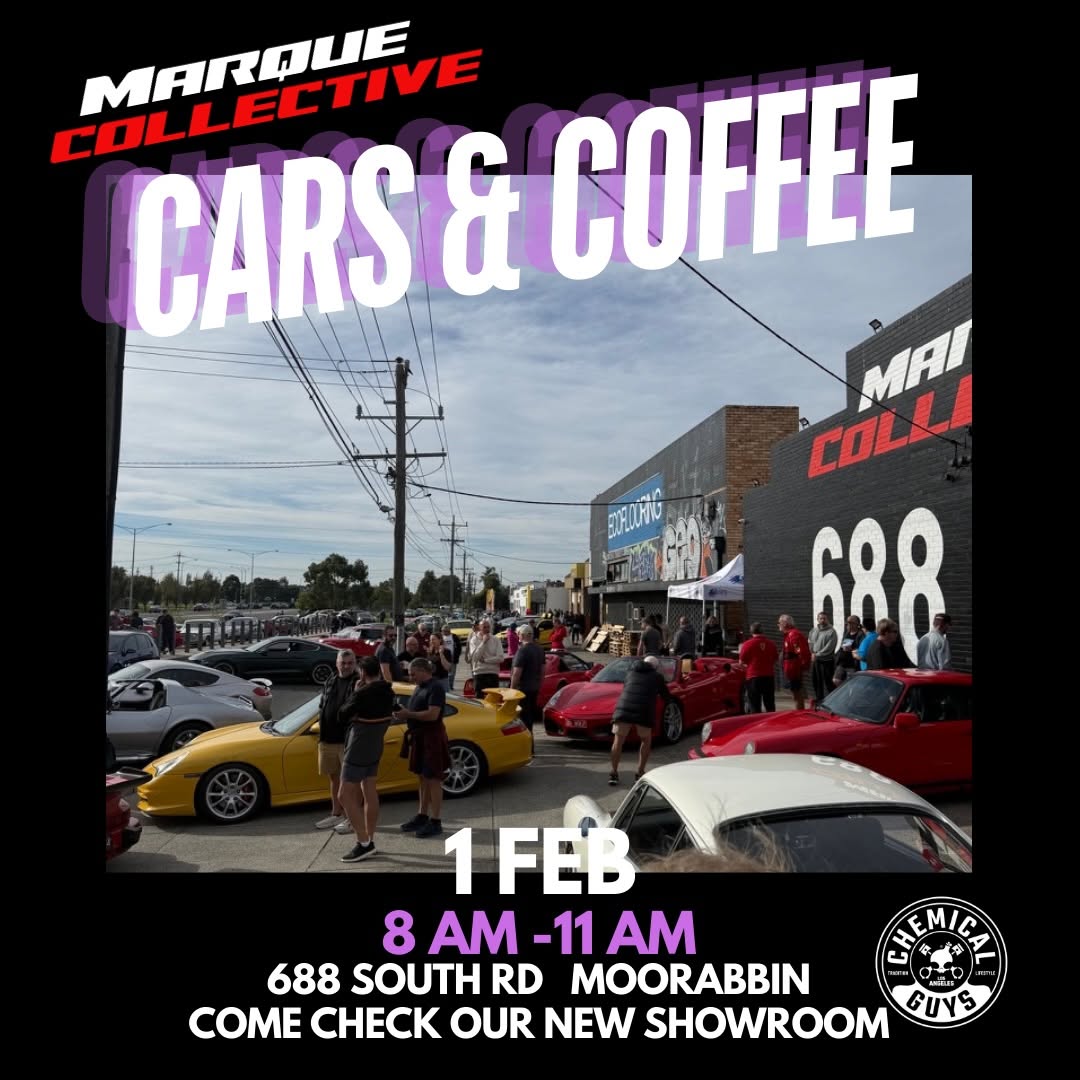 Cars & Coffee — car meet in Melbourne, VIC on Sunday 1 February 2026