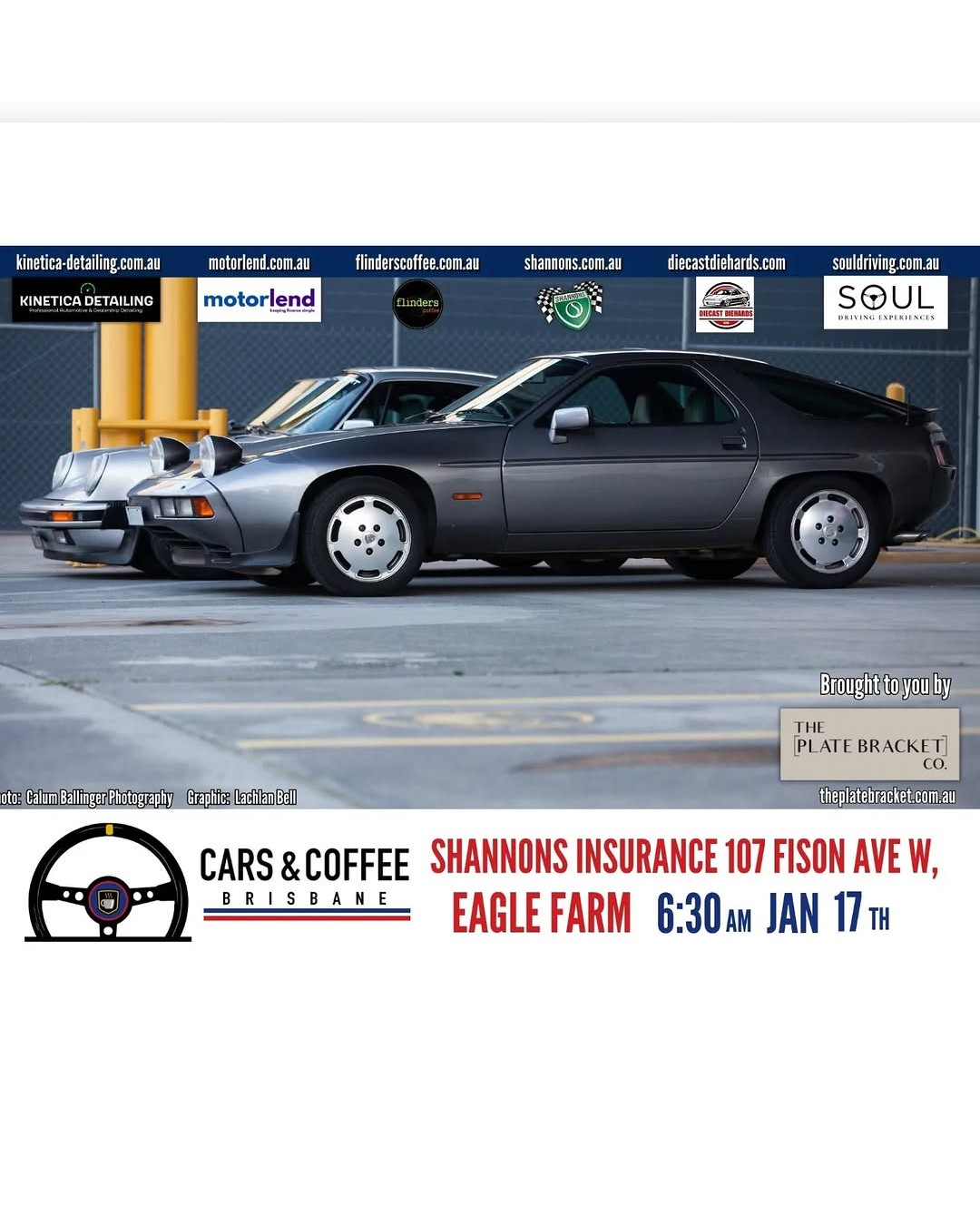 Cars & Coffee Brisbane — car meet in Brisbane, QLD on Saturday 17 January 2026