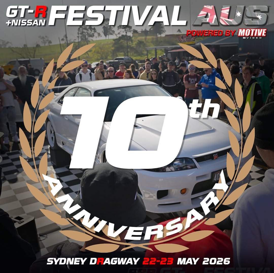 GT-R Festival AUS - 10th Anniversary — JDM spectator event in Sydney, NSW on Friday 22 May 2026