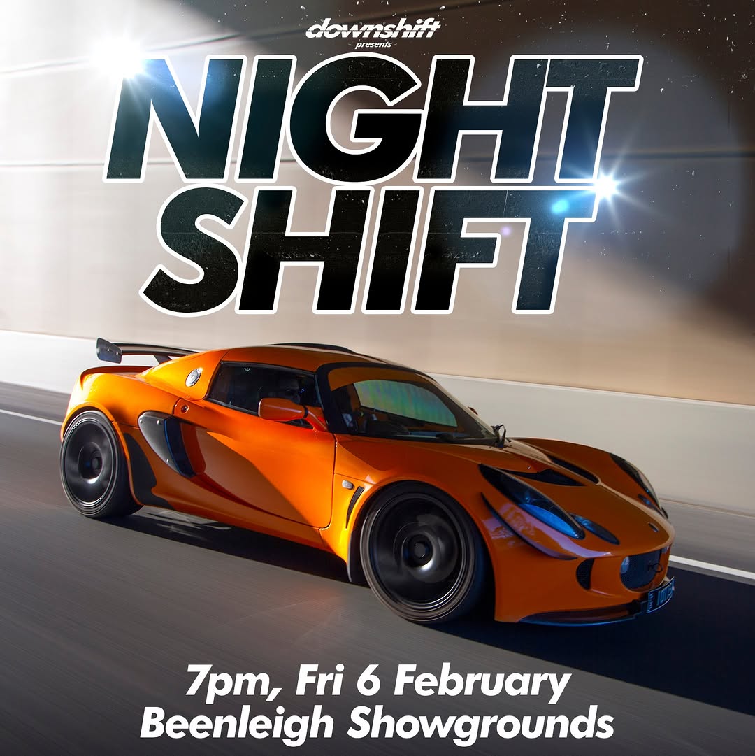 NIGHT SHIFT — JDM/Stance car meet in Brisbane, QLD on Friday 6 February 2026