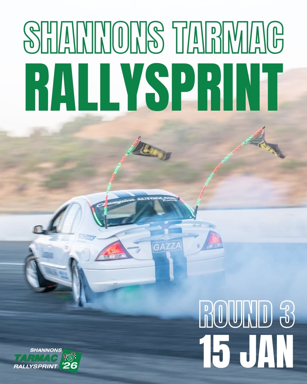 Shannons Tarmac Rallysprint Series - Round 3 — track day in Perth, WA on Thursday 15 January 2026