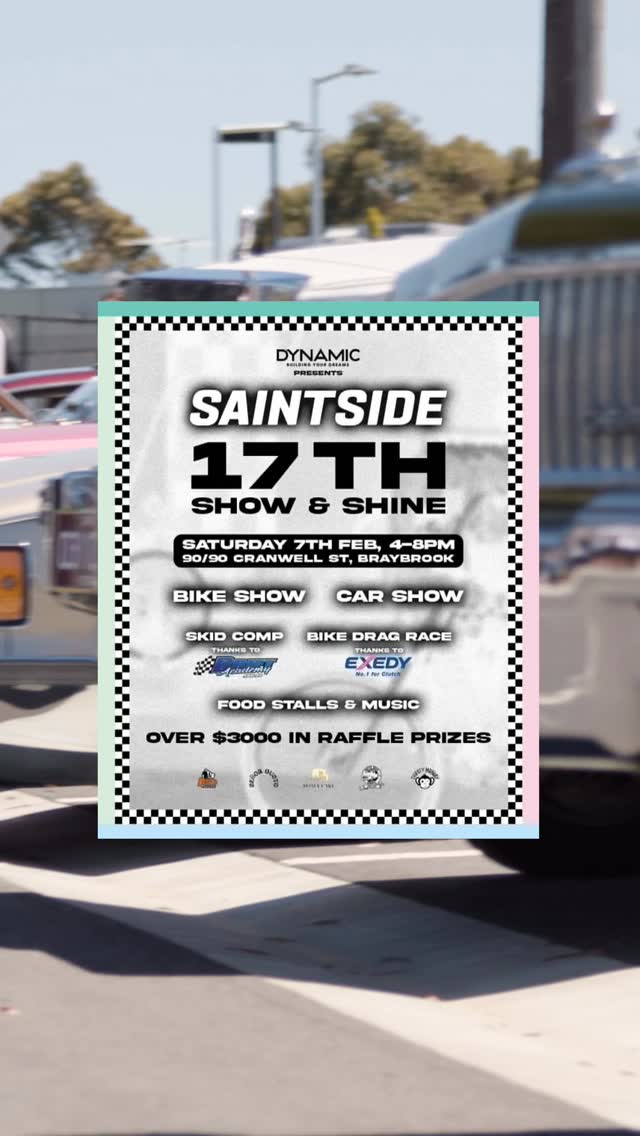 Saint Side 17th Show & Shine — JDM car meet in Melbourne, VIC on Saturday 7 February 2026