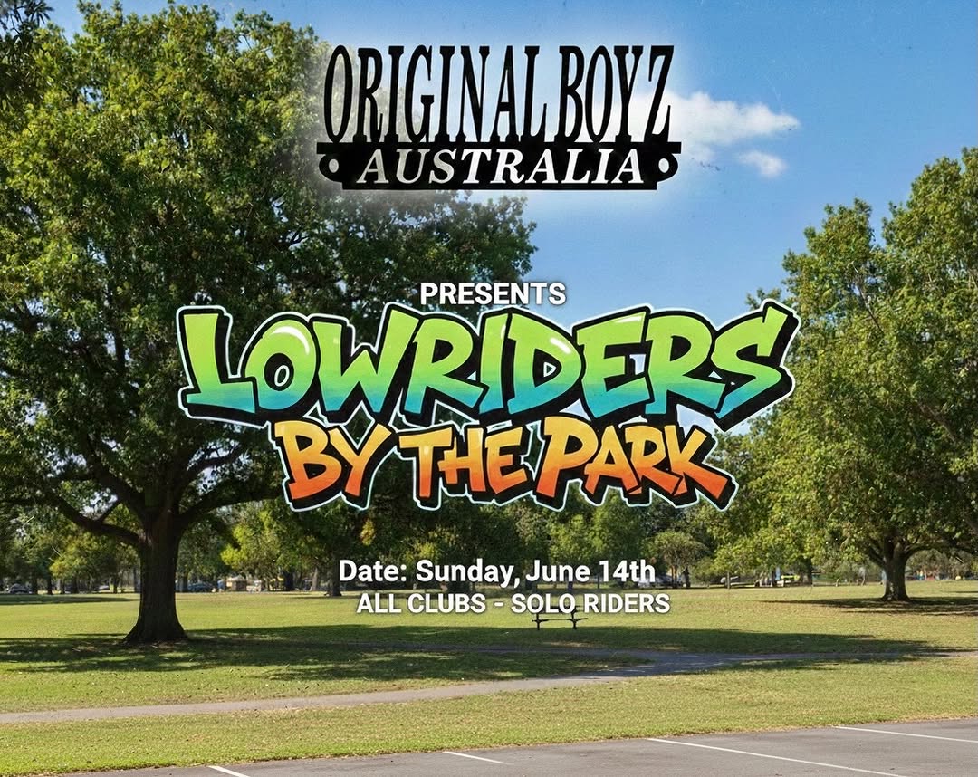 Lowriders By The Park — Classic/Stance car meet in Sydney, NSW on Sunday 14 June 2026