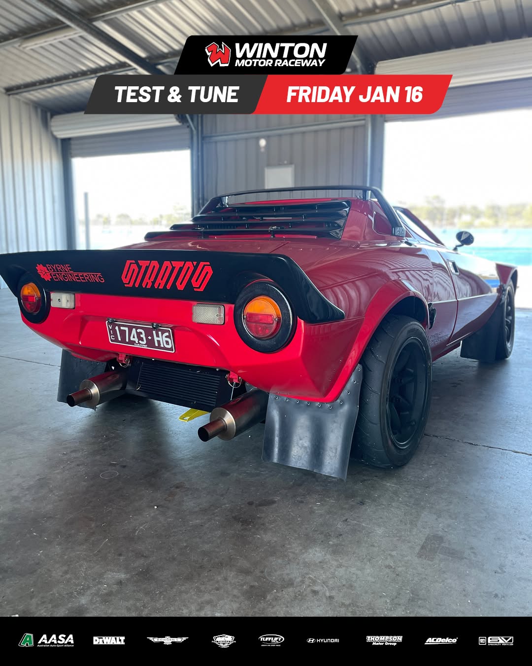 Winton Test & Tune — track day in Melbourne, VIC on Friday 16 January 2026