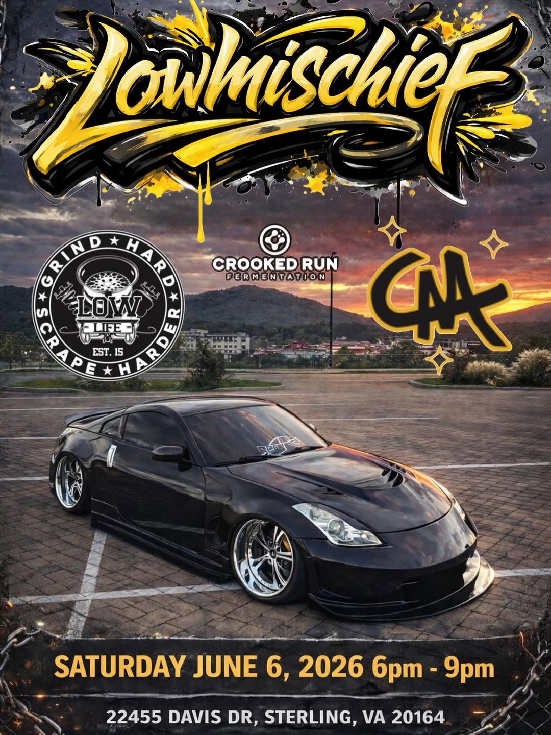 LowMischief flyer — International