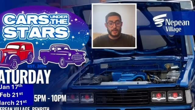 Cars Under The Stars — Classic car meet in Sydney, NSW on Saturday 17 January 2026