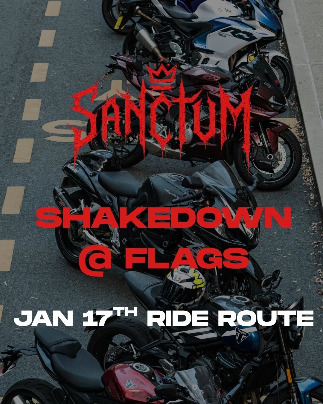 Sanctum Shakedown @ Flags — car meet in Canberra, NSW on Saturday 17 January 2026