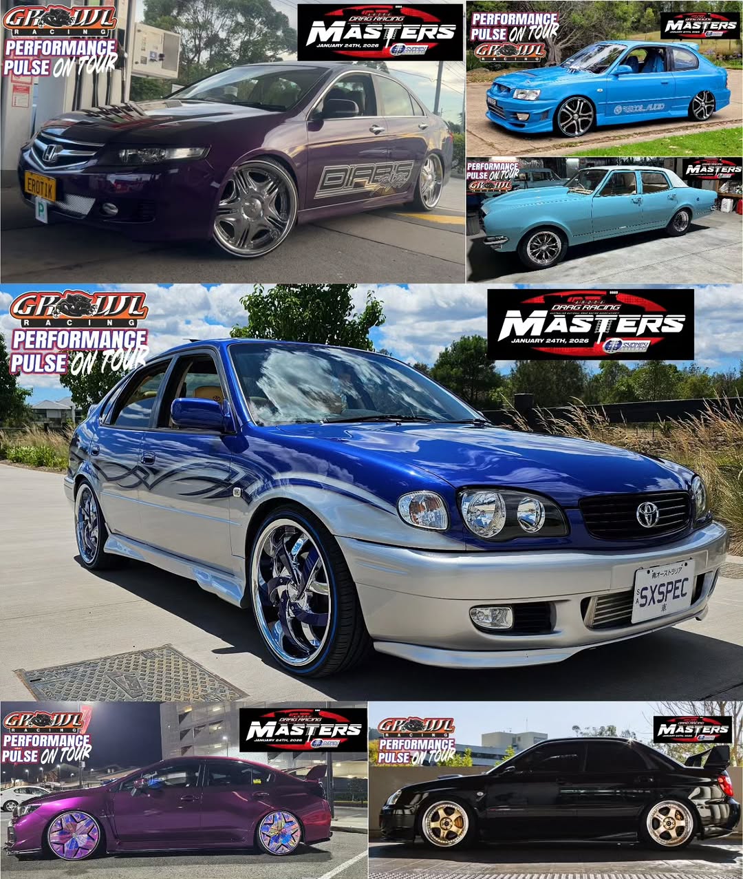 ANDRA Drag Racing Masters — spectator event in Sydney, NSW on Saturday 24 January 2026