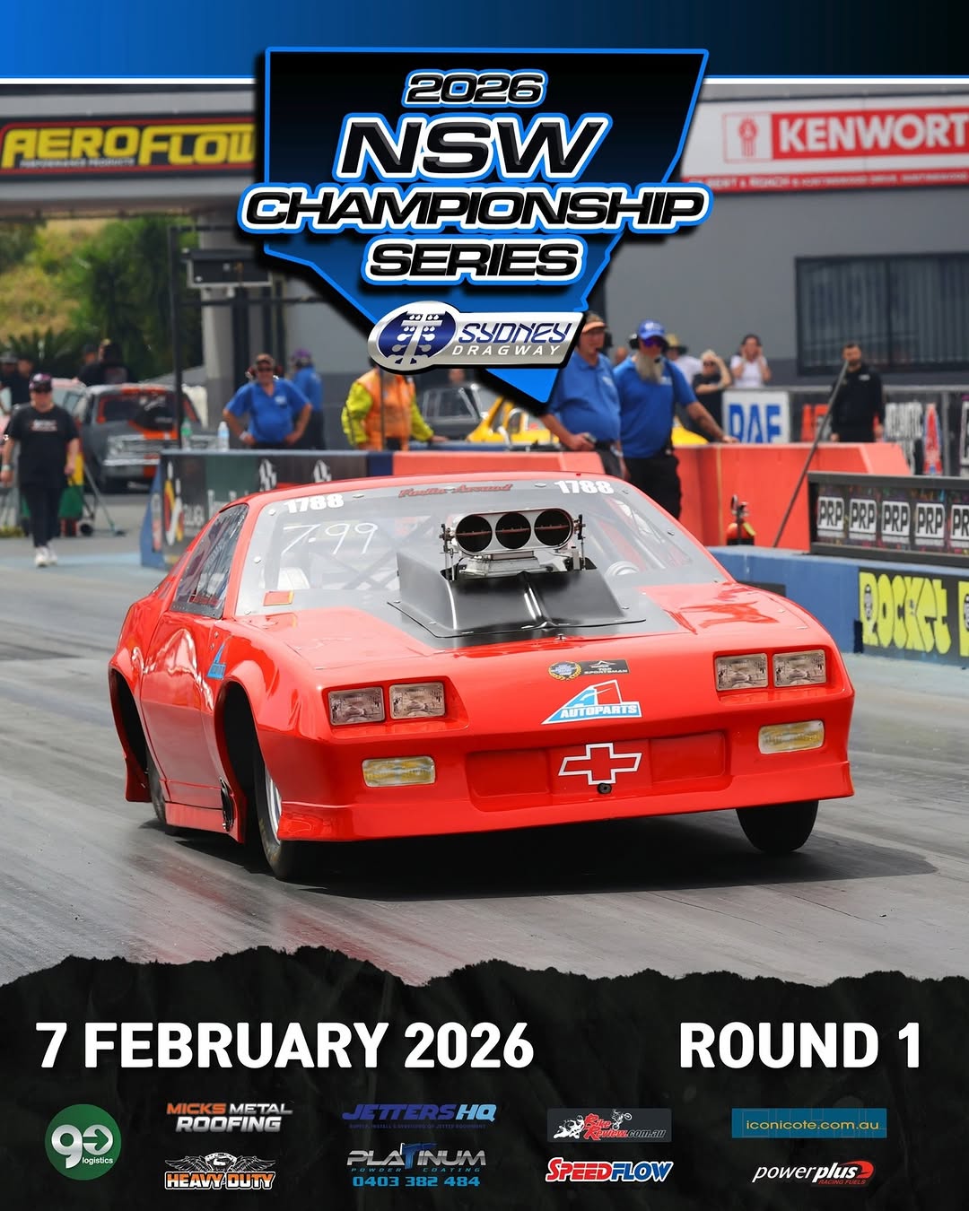 NSW Championship Series - Round 1 — Muscle spectator event in Sydney, NSW on Saturday 7 February 2026