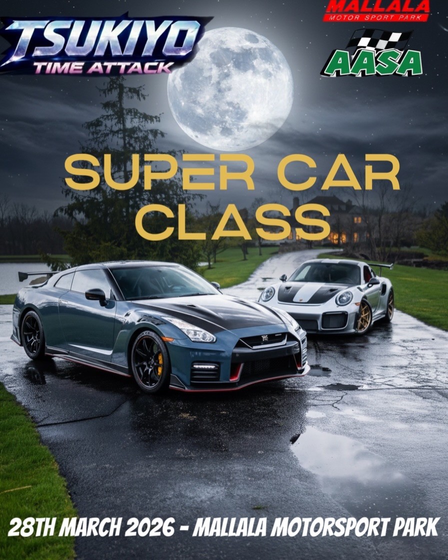 Tsukiyo Time Attack — JDM track day in Adelaide, SA on Saturday 28 March 2026