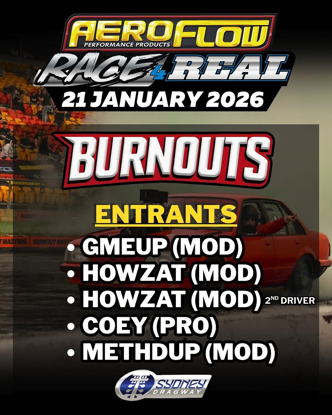 Aeroflow Race 4 Real - Toyota Theme Night — track day in Sydney, NSW on Wednesday 21 January 2026