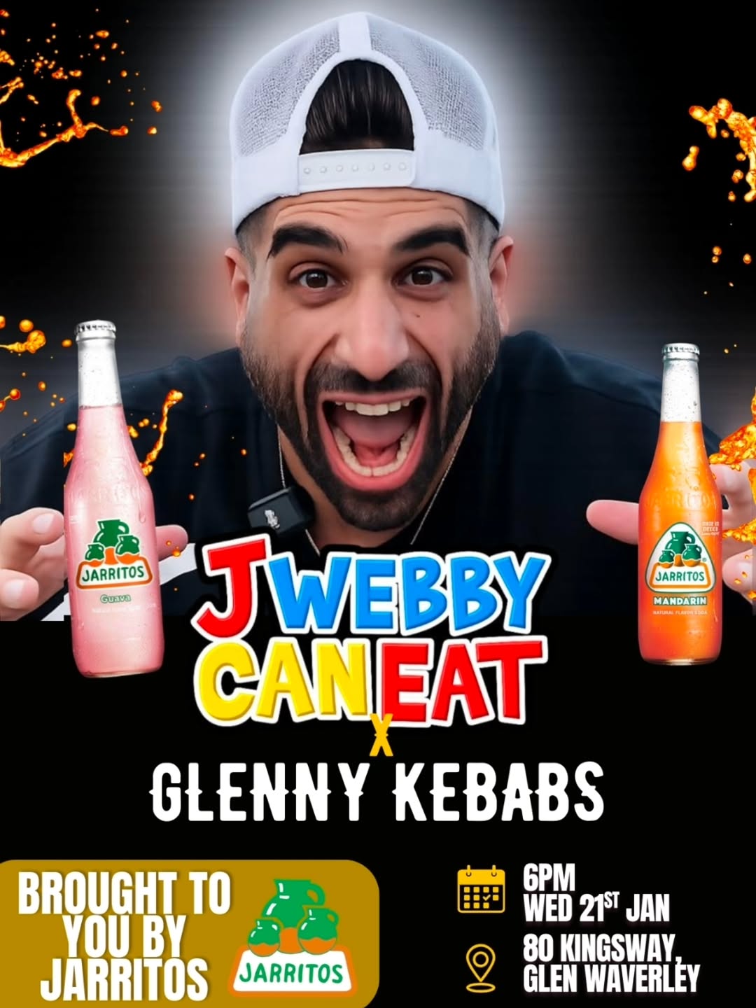 Jwebby Can Eat x Glenny Kebabs — car meet in Melbourne, VIC on Wednesday 21 January 2026