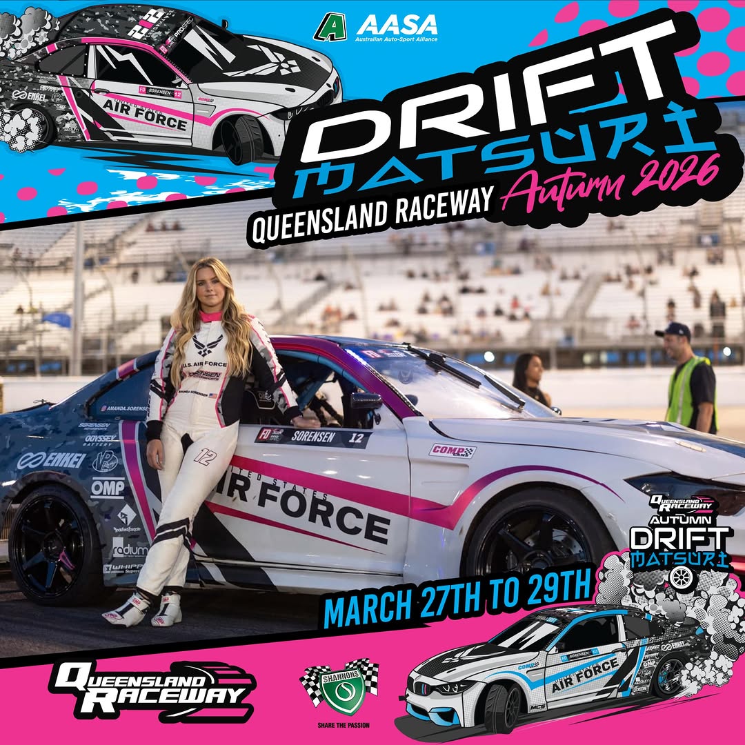 Drift Matsuri Autumn 2026 — spectator event in Brisbane, QLD on Friday 27 March 2026