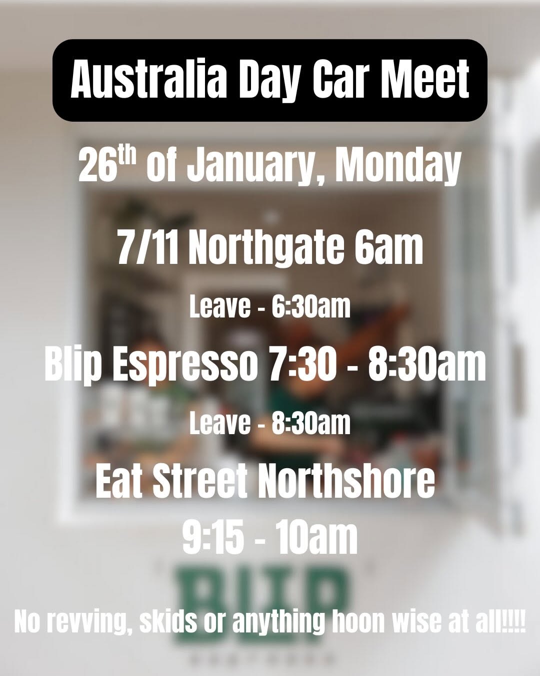 Australia Day Car Meet — car meet in Brisbane, QLD on Monday 26 January 2026