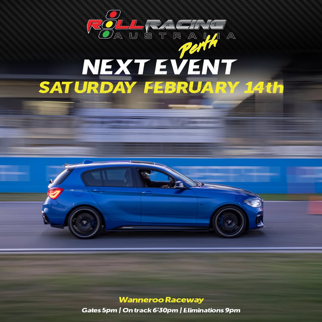 Roll Racing Perth 57 — Euro/Exotic track day in Perth, WA on Saturday 14 February 2026