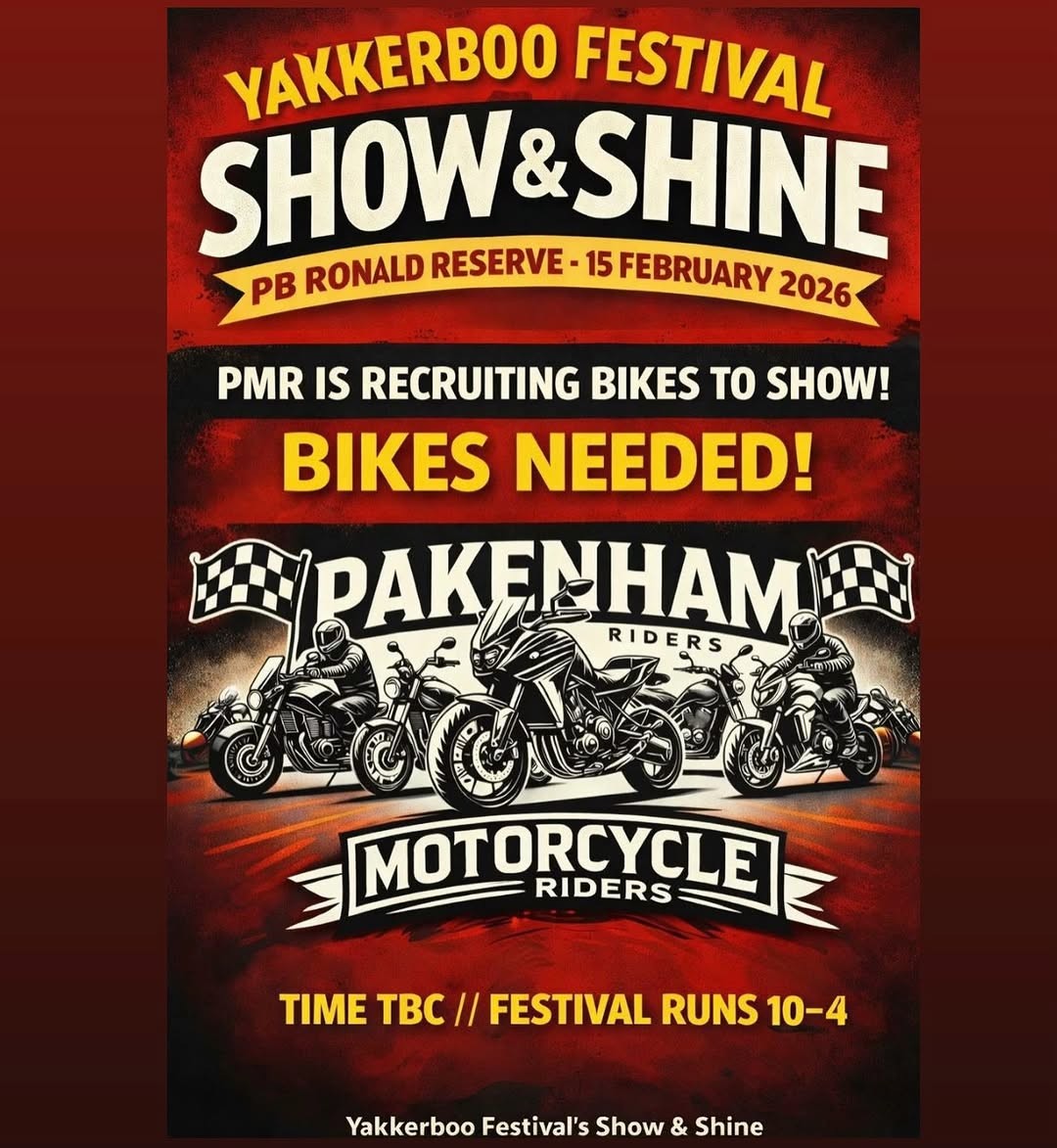 Yakkerboo Festival Show & Shine — car meet in Melbourne, VIC on Sunday 15 February 2026