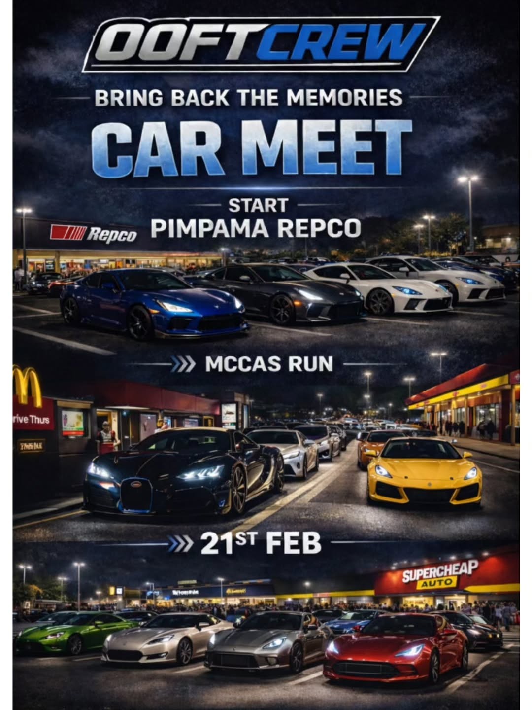 Bring Back The Memories Car Meet — car meet in Gold Coast, QLD on Saturday 21 February 2026