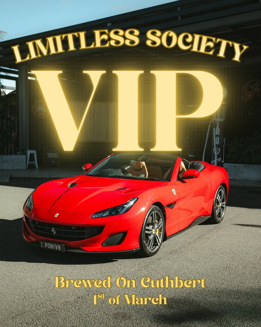 Brewed On Cuthbert VIP — Exotic/Euro car meet in Perth, WA on Sunday 1 March 2026