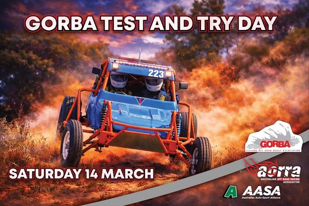 GORBA Test and Try Day — 4x4 track day in Geelong, VIC on Saturday 14 March 2026