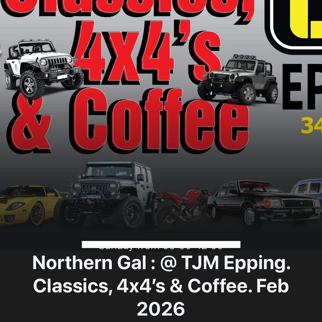 Classics, 4x4's & Coffee — Classic/4x4 car meet in Melbourne, VIC on Sunday 1 February 2026